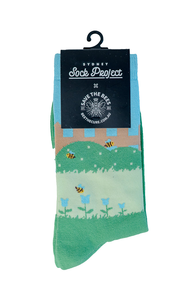 Bee Garden Sock
