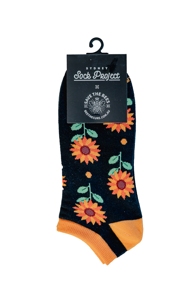 Sunflower Ankle Sock